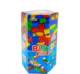 BLOCO MONTA MONTA 28P&Ccedil;S NA CAIXA 112